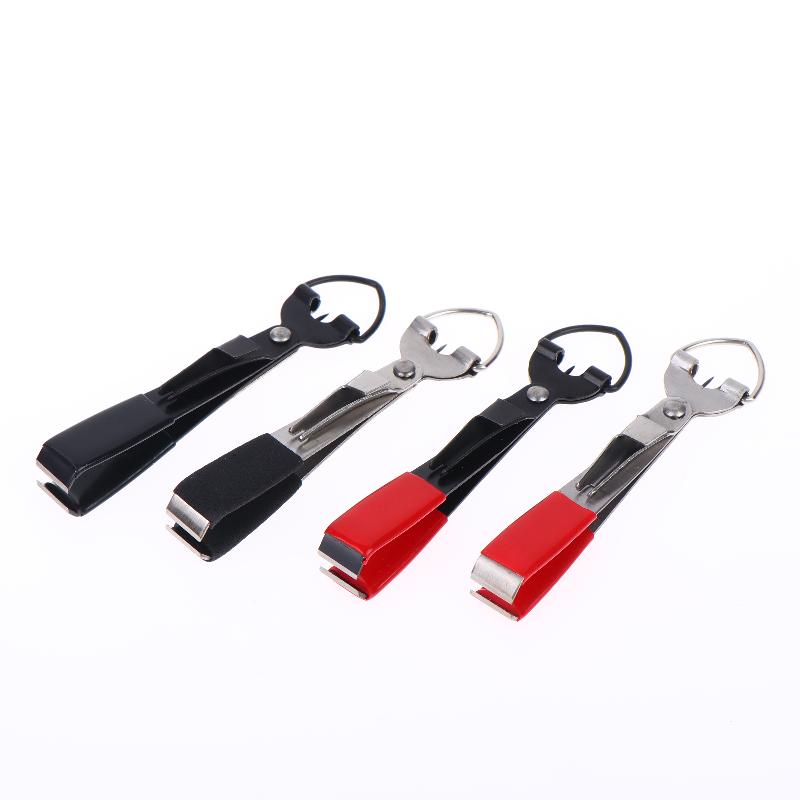 Fishing Hook Sharpener - ポータブル 4 in 1 釣り糸プライヤー 防錆タイネイルクリッパー