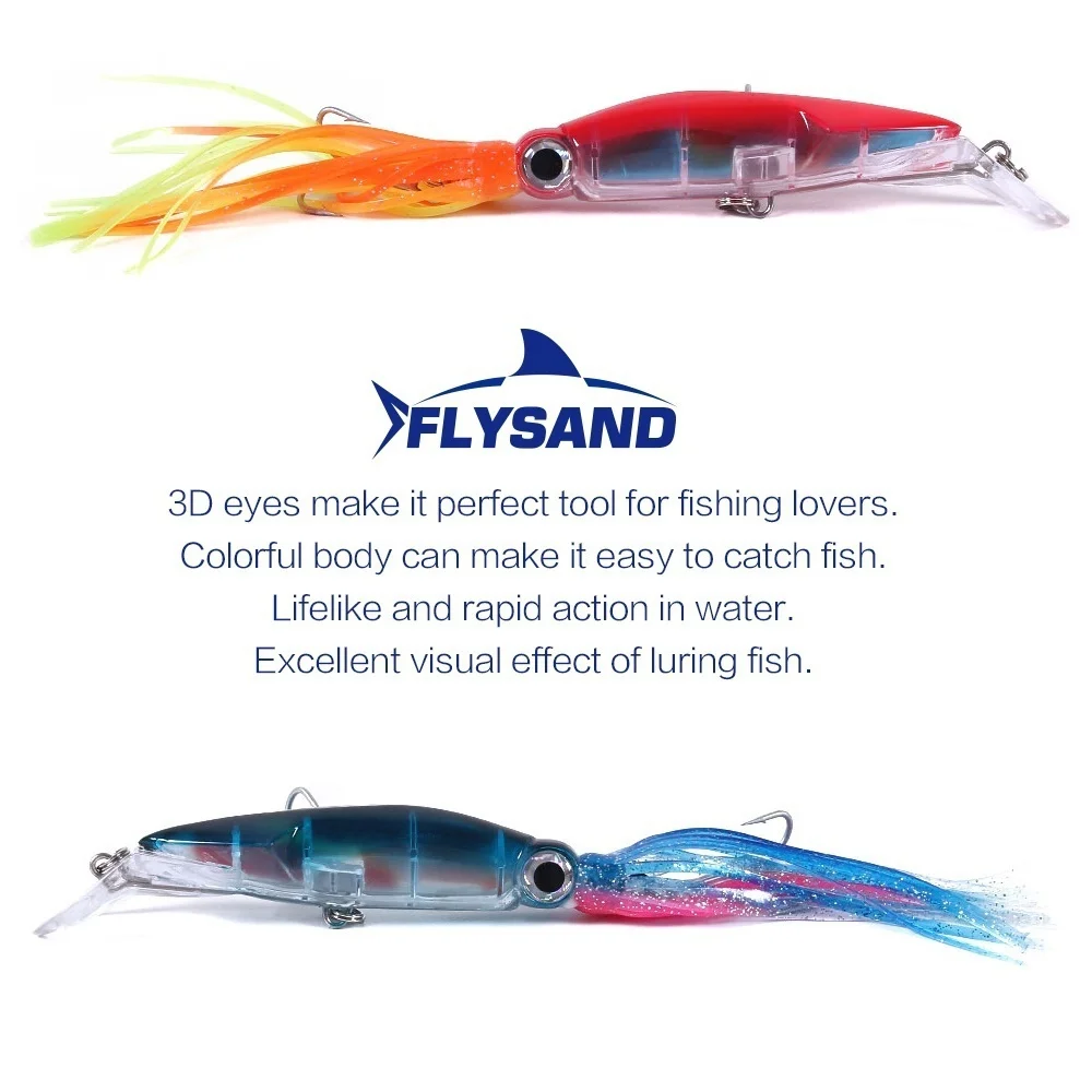 Flysand-大型シミュレーションイカハードフィッシングル - Fishing Hook Size のレビューと価格