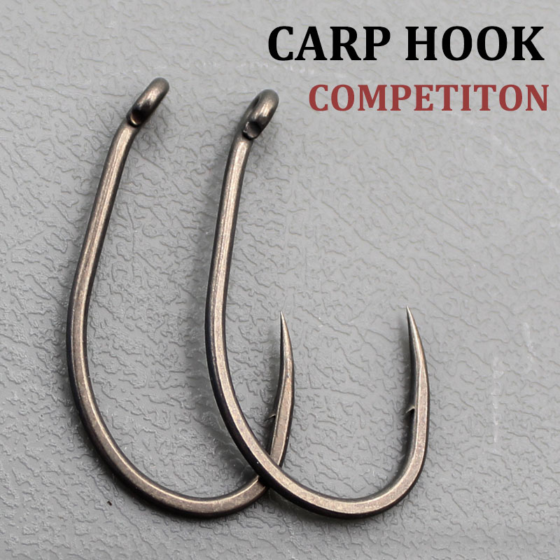 20 ピース/ロット鯉釣り PTFE コーティング有刺フック - Fishing Hook Assortment のレビューと価格