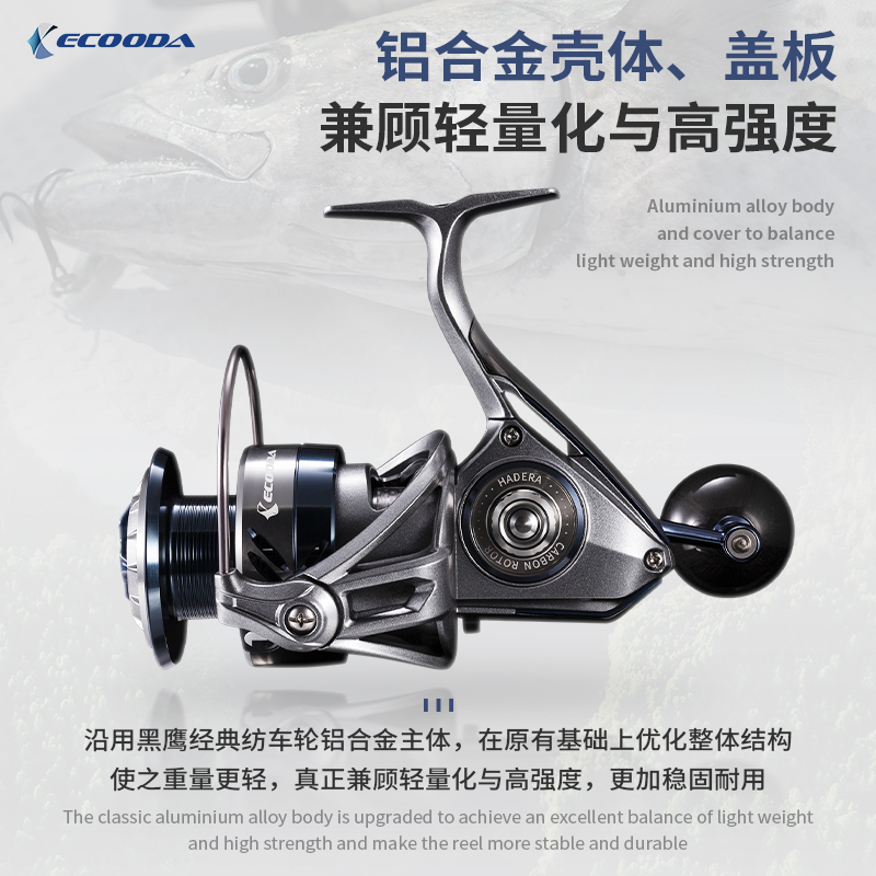 Ecooda-塩水釣りリール、スピニングリール、ホイール、4 - Daiwa Reel Bg のレビューと価格