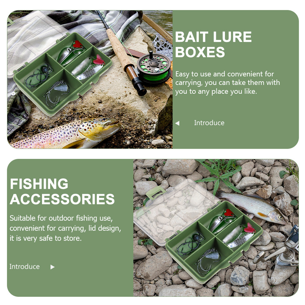 釣り道具収納ボックス2個セット。丈夫でコンパクト、持ち運びに - Fishing Hook Box のレビューと価格