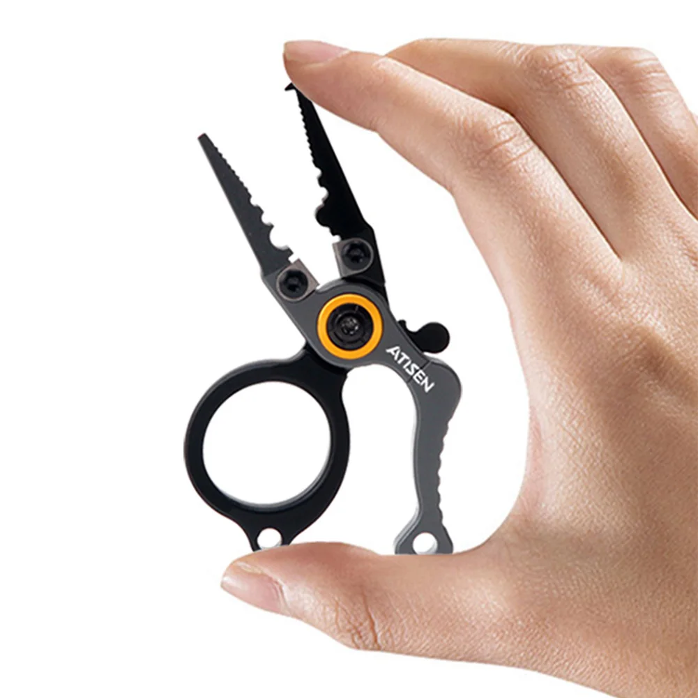 釣りプライヤー ミニサイズ アウトドア釣りツール アルミ合金 - Fishing Hook Remover のレビューと価格
